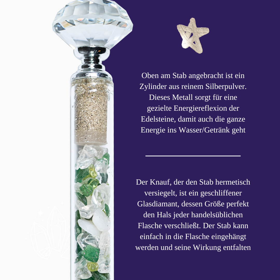 Detox – Aventurin, Peridot, Schneequarz, Bergkristall